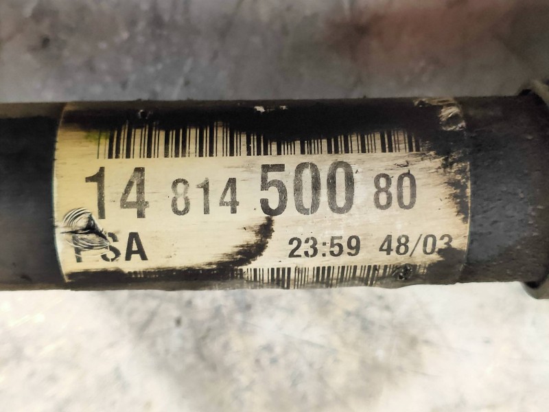 Recambio de transmision delantera izquierda para lancia phedra (180) 2.2 jtd 16v emblema referencia OEM IAM 1481450080  