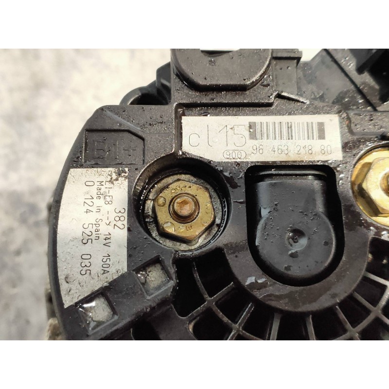 Recambio de alternador para lancia phedra (180) 2.2 jtd 16v emblema referencia OEM IAM 0124525035 9646321880 BOSCH
