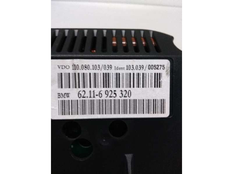 Recambio de cuadro instrumentos para bmw serie 7 (e65/e66) 3.6 v8 32v cat referencia OEM IAM 62116925320 110080103039 