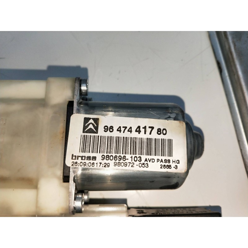 Recambio de elevalunas delantero derecho para citroen c4 berlina 1.6 hdi cat (9hy / dv6ted4) referencia OEM IAM 9647441780  5P