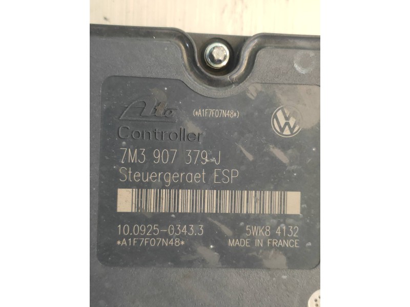 Recambio de abs para seat alhambra (7v9) reference referencia OEM IAM 10092503433 7M3907379J 10020403094 7M3614111S 5WK84132