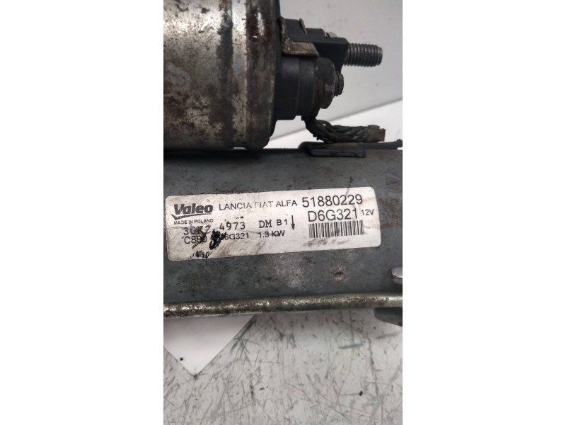 Recambio de motor arranque para citroen nemo basis referencia OEM IAM D6G321 51880229 