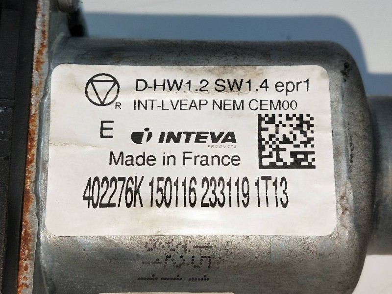 Recambio de elevalunas delantero derecho para citroen c4 lim. referencia OEM IAM 402276K  5P