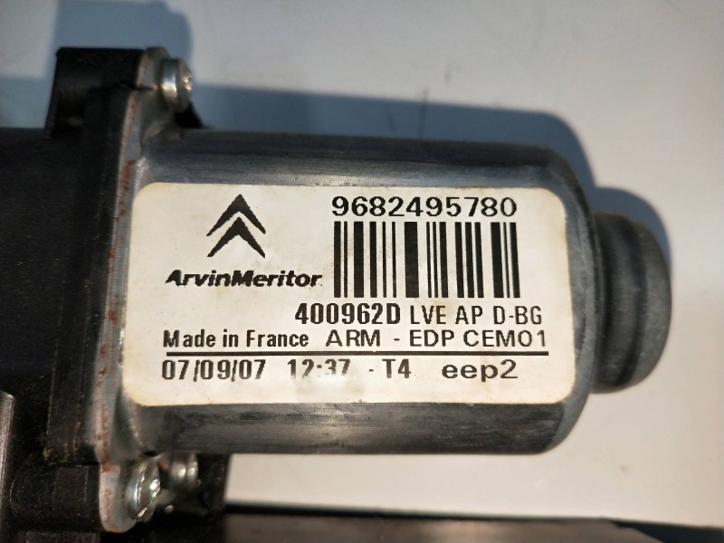 Recambio de elevalunas delantero derecho para citroen c4 picasso referencia OEM IAM 9682495780 400962D 5P