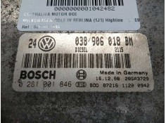 Recambio de centralita motor uce para volkswagen golf iv berlina (1j1) highline referencia OEM IAM 0281001846 038906018BM  2