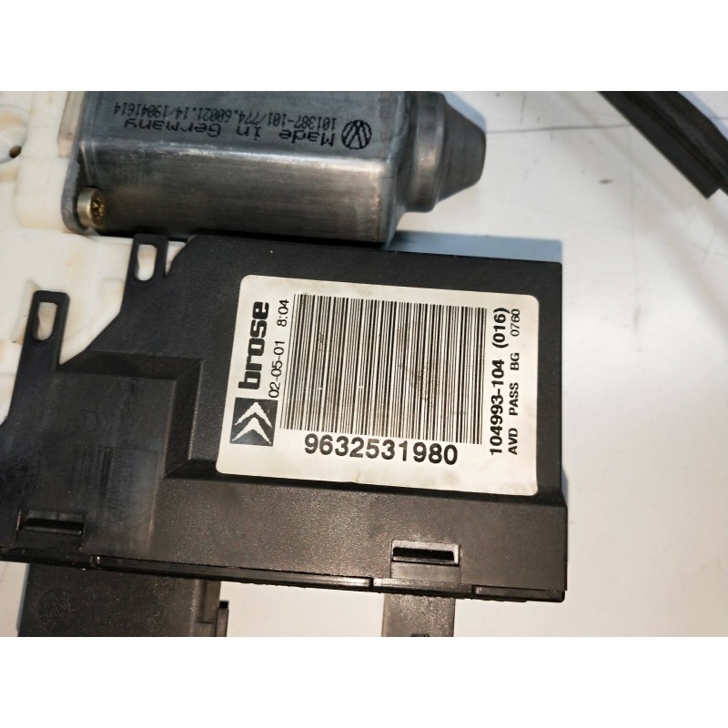 Recambio de elevalunas delantero derecho para citroen c5 berlina 2.2 hdi fap cat (4hx / dw12ed4) referencia OEM IAM 9632531980 7