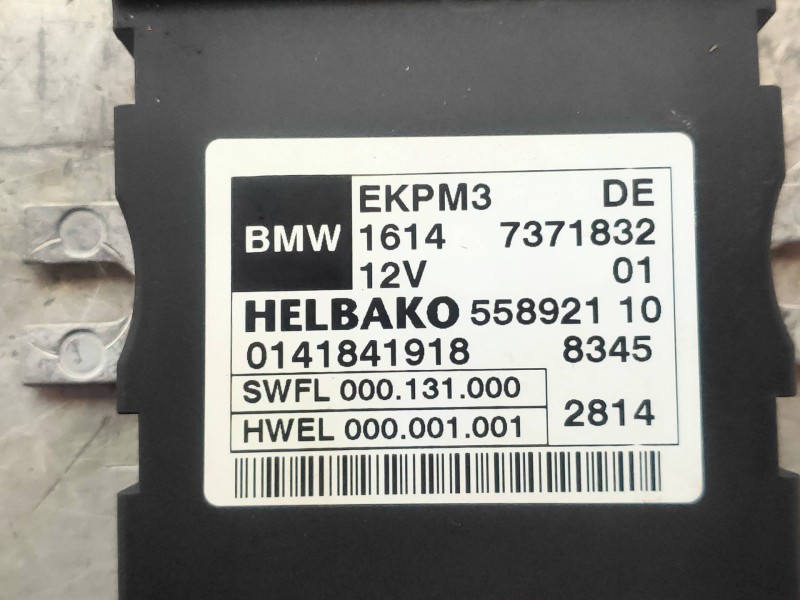 Recambio de modulo electronico para bmw serie 3 gran turismo (f34) 320d xdrive referencia OEM IAM 55892110 0141841918 HELBAKO