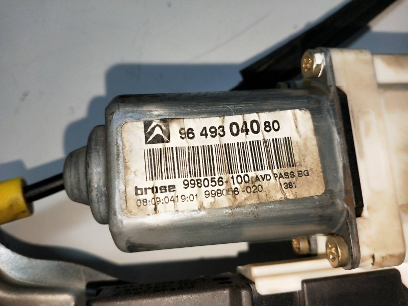 Recambio de elevalunas delantero derecho para citroen c5 berlina 1.6 hdi cat (9hy / dv6ted4) referencia OEM IAM 9649304080 99783