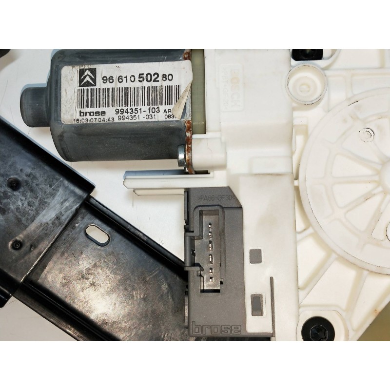 Recambio de elevalunas trasero izquierdo para citroen c6 2.7 v6 hdi fap cat (uhz / dt17ted4) referencia OEM IAM 9661050280 99435