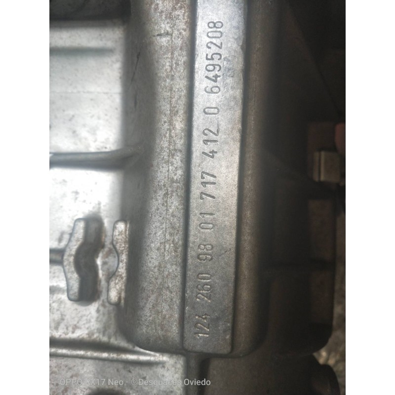 Recambio de caja cambios para mercedes clase e (w124) berlina 200 e / e 200 (124.019) referencia OEM IAM 1242609801 717412 06495