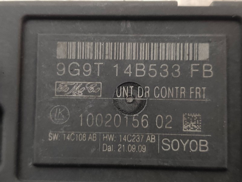 Recambio de modulo confort para ford mondeo ber. (ca2) trend referencia OEM IAM 9G9T14B533FB 1002015602 