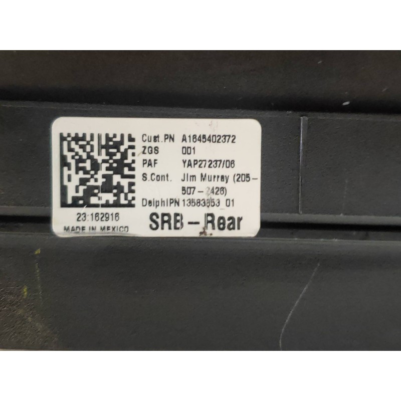 Recambio de caja reles / fusibles para mercedes clase r (w251) 320 cdi (251.022) referencia OEM IAM A1645402372 13583853 