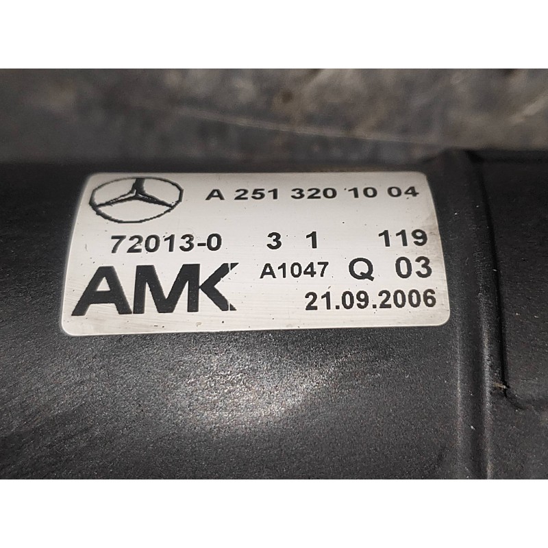 Recambio de acumulador central amortiguacion para mercedes clase r (w251) 320 cdi (251.022) referencia OEM IAM A2513201004  