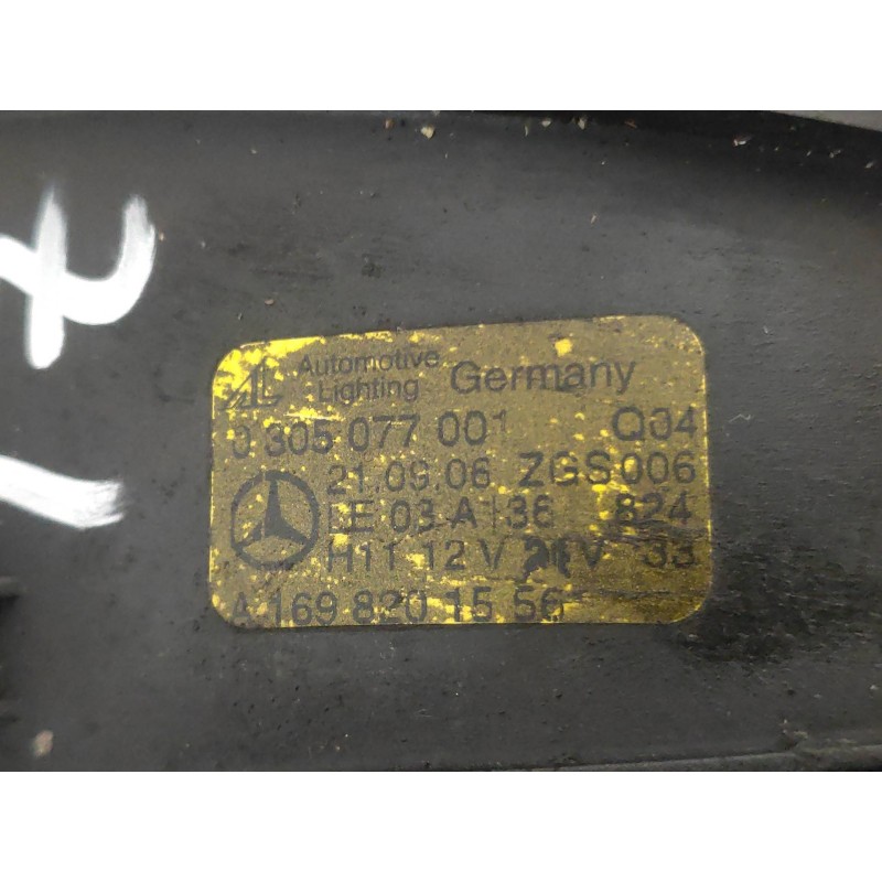 Recambio de faro antiniebla izquierdo para mercedes clase r (w251) 320 cdi (251.022) referencia OEM IAM 0305077001 A1698201556 