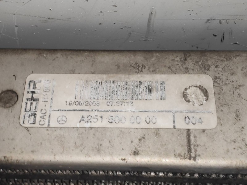 Recambio de intercooler para mercedes clase r (w251) 320 cdi (251.022) referencia OEM IAM A251500000  