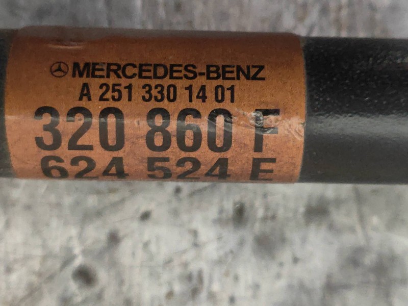 Recambio de transmision delantera derecha para mercedes clase r (w251) 320 cdi (251.022) referencia OEM IAM A2513301401  