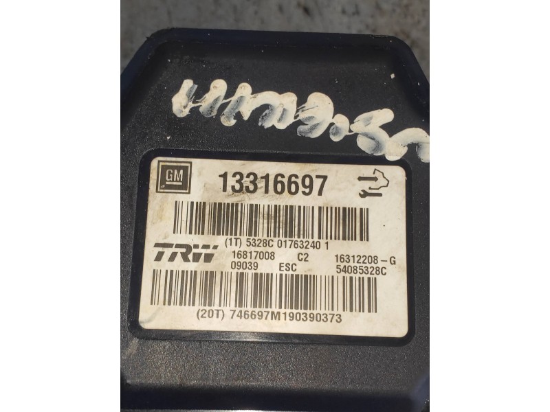 Recambio de abs para opel insignia berlina cosmo referencia OEM IAM 13316697 54085328C 16817008
