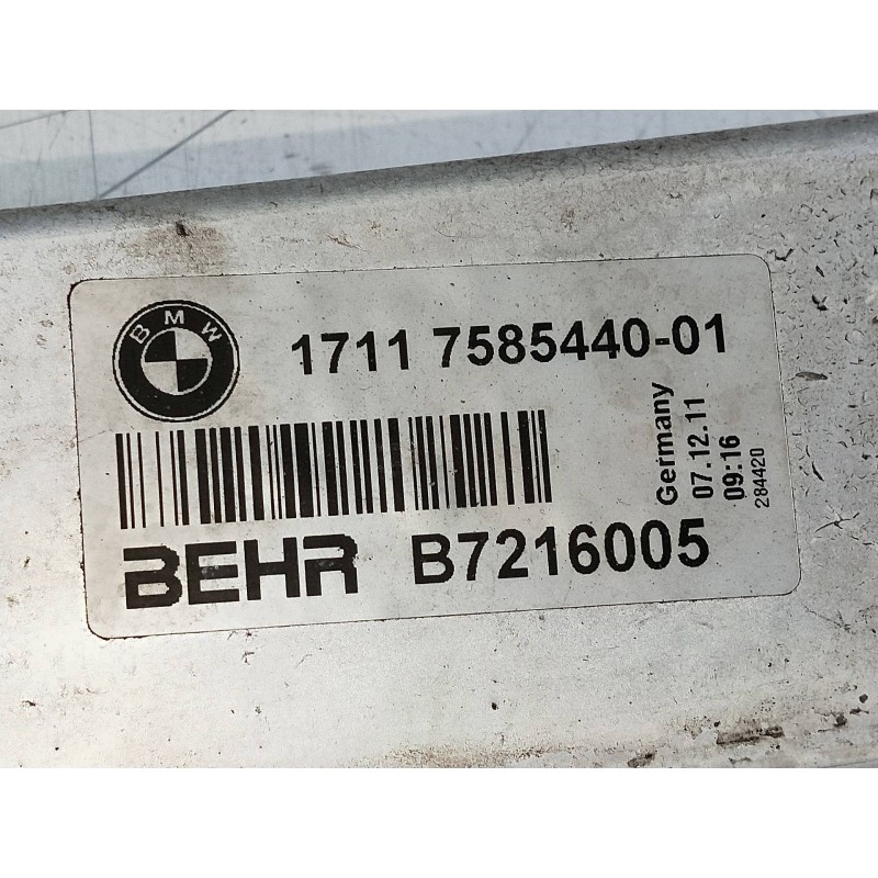 Recambio de radiador agua para bmw serie 7 (e65/e66) 3.6 v8 32v cat referencia OEM IAM 17117585544001 B7216005 