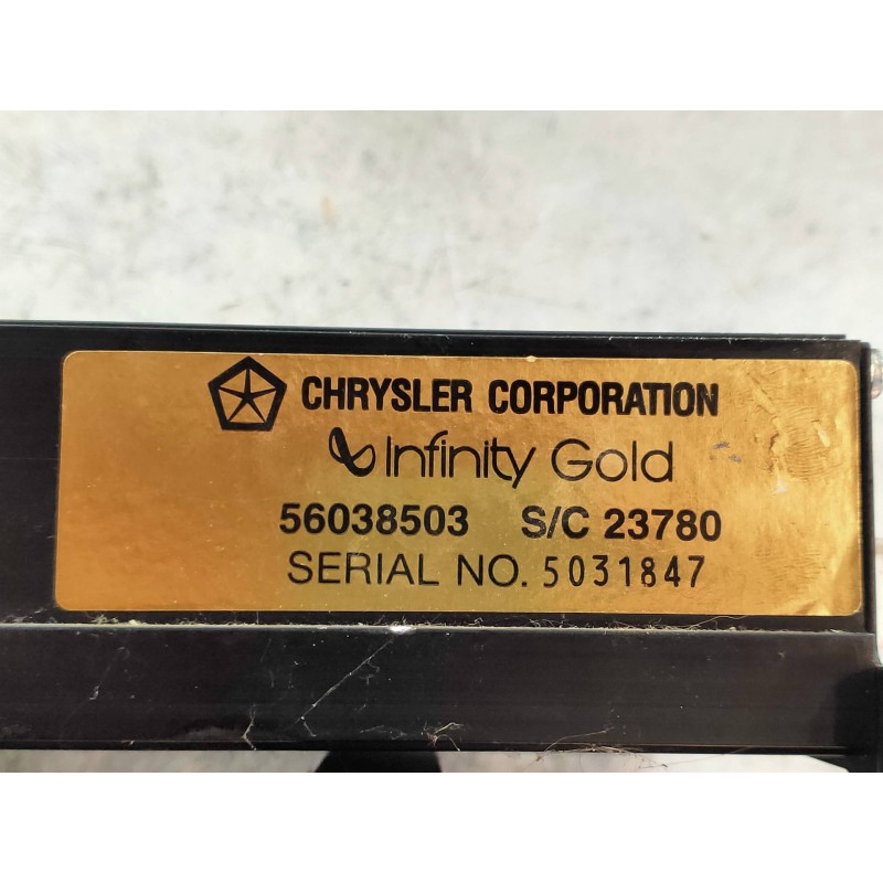 Recambio de modulo electronico para jeep gr.cherokee (zj)/(z) 2.5 td canyon referencia OEM IAM 56038503  BE3780 102180998