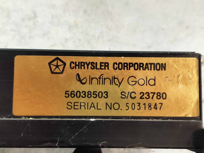 Recambio de modulo electronico para jeep gr.cherokee (zj)/(z) 2.5 td canyon referencia OEM IAM 56038503  BE3780 102180998