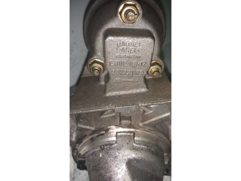 Recambio de motor arranque para fiat punto berlina (176) 1.2 cat referencia OEM IAM 63222889 MAGNETI MARELLI  Recambio de motor arranque para fiat punto berlina (176) 1.2 cat referencia OEM IAM 63222889 MAGNETI MARELLI