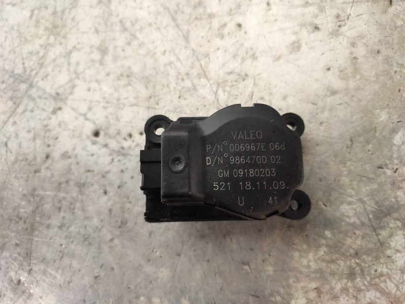 Recambio de motor apertura trampillas climatizador para saab 9-3 sport sedán vector referencia OEM IAM 521181109 09180203 VALEO