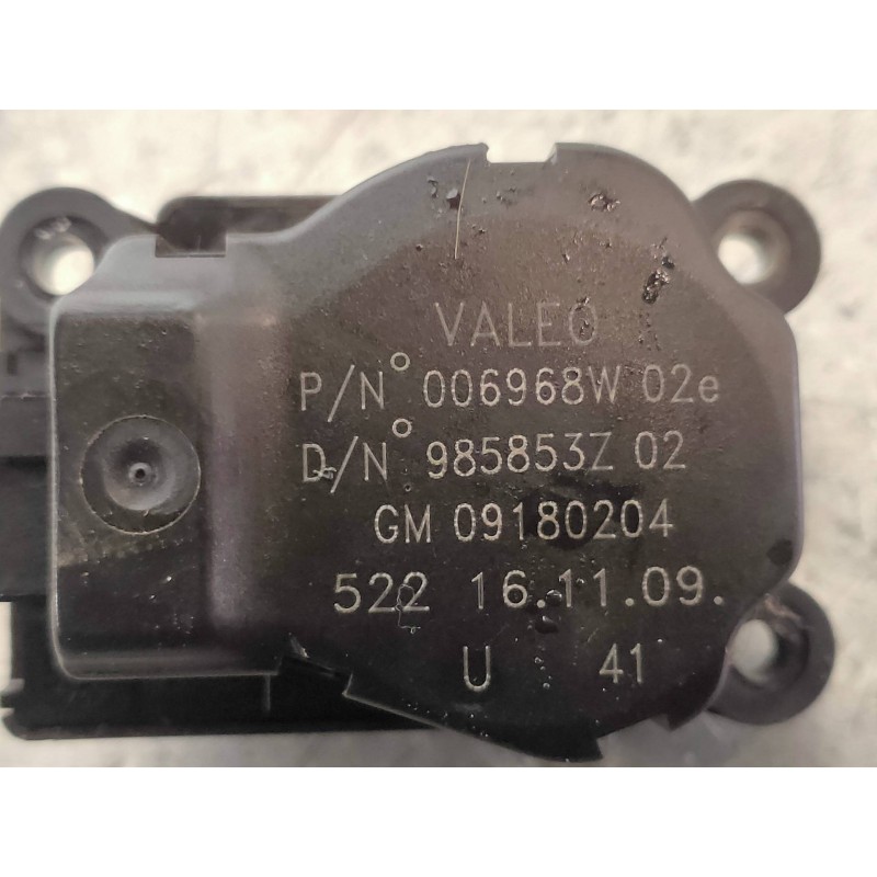 Recambio de motor apertura trampillas climatizador para saab 9-3 sport sedán vector referencia OEM IAM 522161109 09180204 VALEO