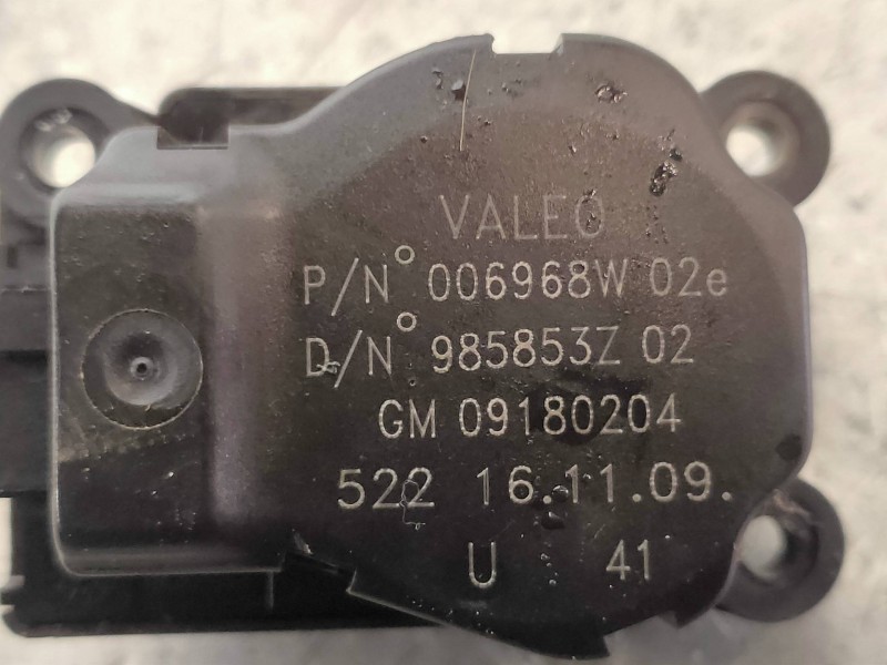 Recambio de motor apertura trampillas climatizador para saab 9-3 sport sedán vector referencia OEM IAM 522161109 09180204 VALEO