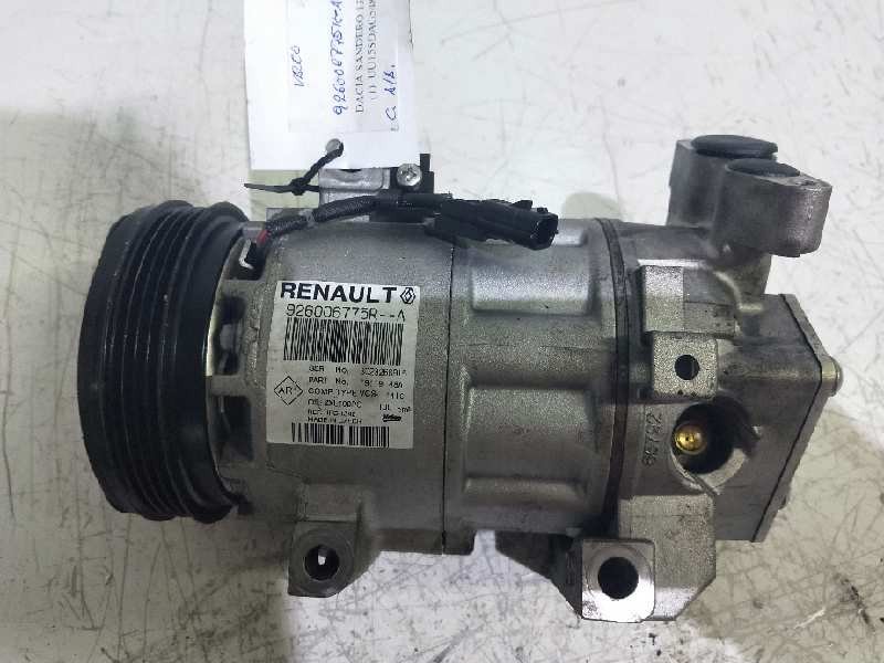 Recambio de compresor aire acondicionado para dacia sandero básico referencia OEM IAM 92006775RA T911948A 141C
