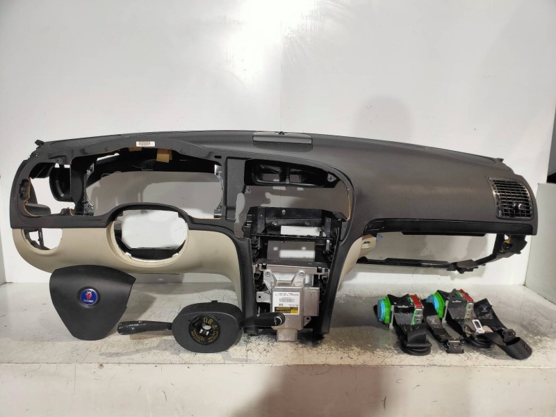 Recambio de kit airbag para saab 9-3 sport sedán vector referencia OEM IAM   