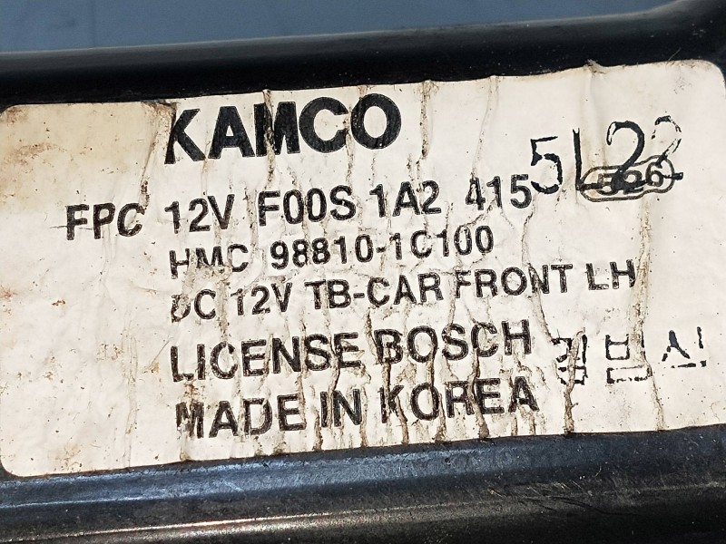 Recambio de elevalunas delantero izquierdo para hyundai getz (tb) 1.1 referencia OEM IAM 988101C100 F00S1A2415 5P