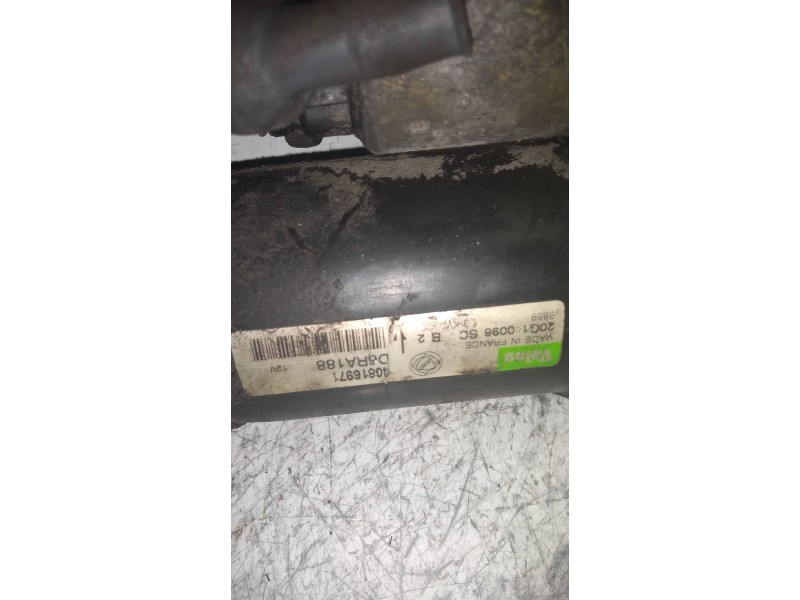 Recambio de motor arranque para fiat stilo (192) 1.6 16v dynamic sky window referencia OEM IAM D6RA188 40816971  Recambio de motor arranque para fiat stilo (192) 1.6 16v dynamic sky window referencia OEM IAM D6RA188 40816971