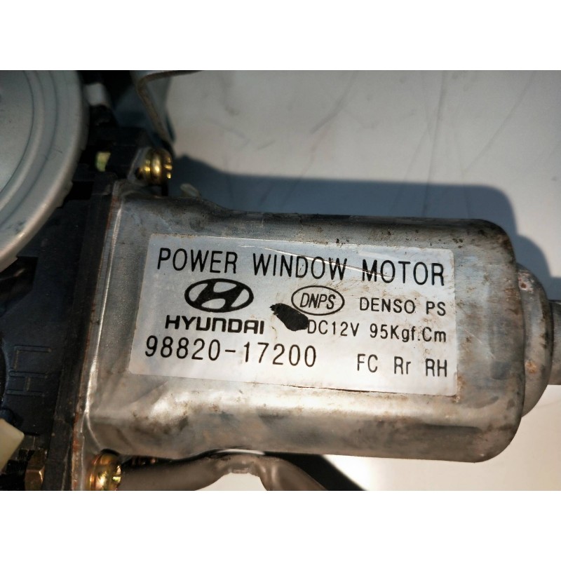 Recambio de elevalunas trasero derecho para hyundai matrix (fc) 1.5 crdi 16v gls referencia OEM IAM 9882017200  5P