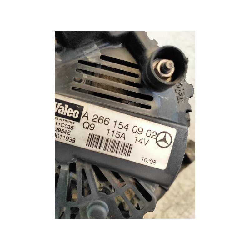 Recambio de alternador para mercedes clase b (w245) 200 (245.233) referencia OEM IAM 2661540902 TG11C035 