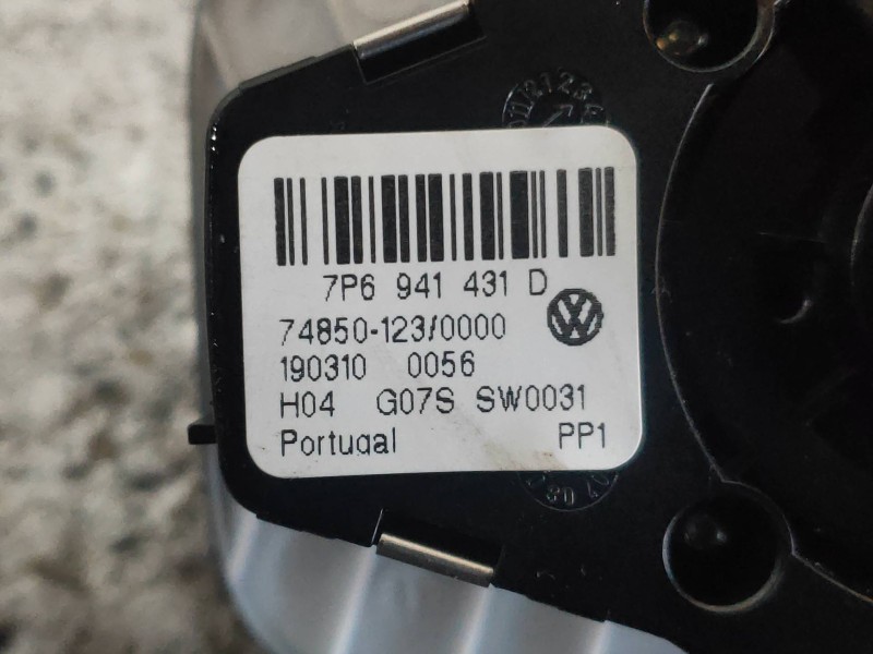 Recambio de mando luces para volkswagen touareg (7p5) v6 tdi bluemotion referencia OEM IAM 7P6941431D  