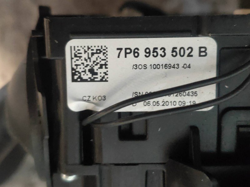 Recambio de mando luces para volkswagen touareg (7p5) v6 tdi bluemotion referencia OEM IAM 7P6953507E 7P6953502B 