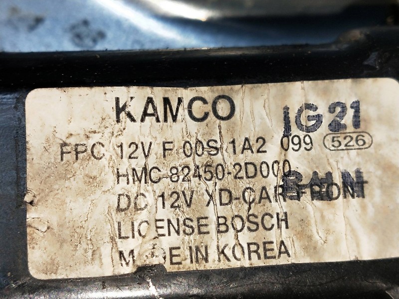 Recambio de elevalunas delantero derecho para hyundai elantra referencia OEM IAM 824502D000  4P