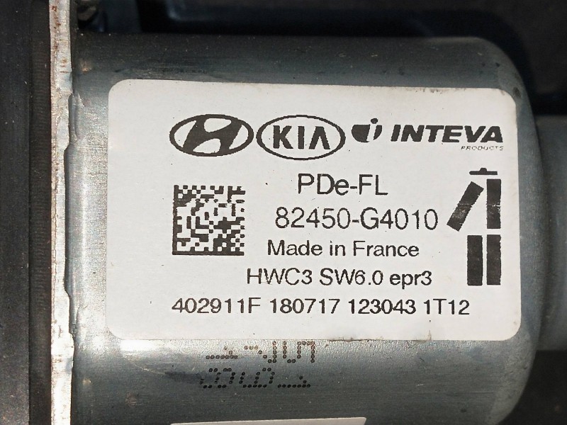 Recambio de elevalunas delantero izquierdo para hyundai i30 (pd) style referencia OEM IAM 82450G4010  5P