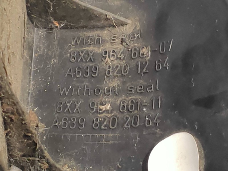 Recambio de piloto trasero izquierdo para mercedes vito kasten (639) 113 cdi extralang (639.605) referencia OEM IAM A6398201264 