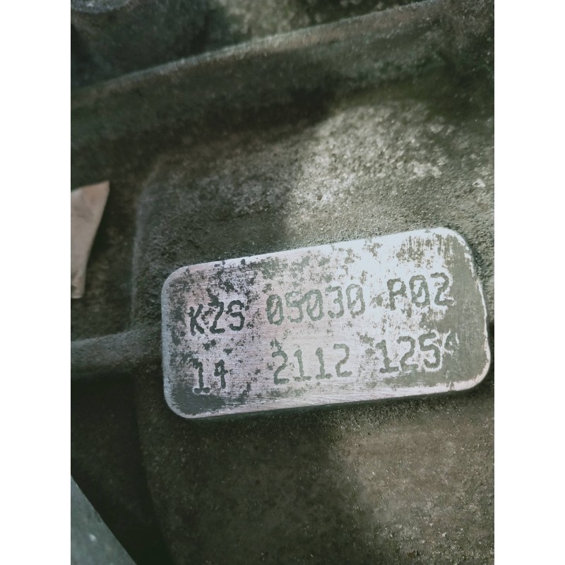 Recambio de caja cambios para volkswagen golf vi (5k1) gti referencia OEM IAM KZS 05030 P02 14 2112 1254