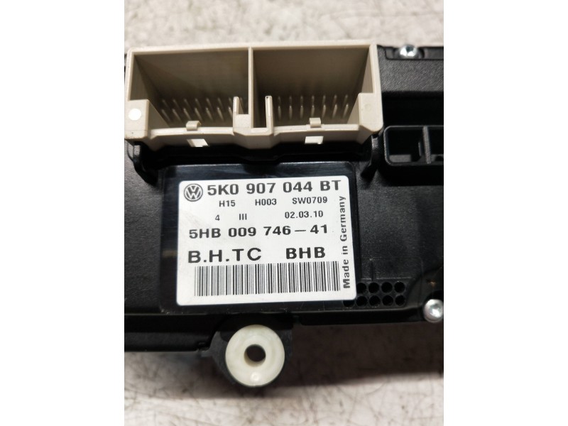 Recambio de mando calefaccion / aire acondicionado para volkswagen golf vi (5k1) gti referencia OEM IAM 5K0907044BT 5HB00974641 