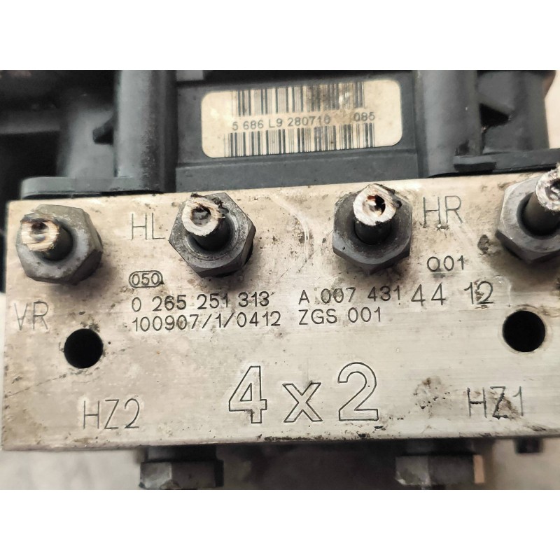 Recambio de abs para mercedes vito kasten (639) 113 cdi extralang (639.605) referencia OEM IAM 0265251313 A0074314412 0265951386