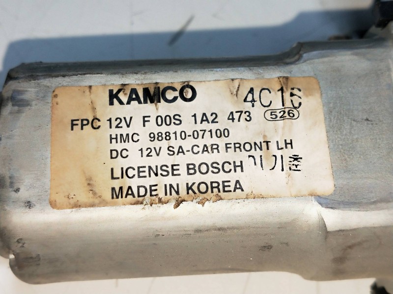 Recambio de elevalunas delantero izquierdo para kia picanto 1.1 cat referencia OEM IAM 9881007100  5P