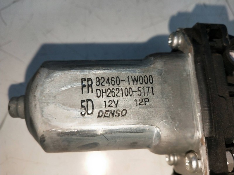 Recambio de elevalunas delantero derecho para kia rio 1.2 cat referencia OEM IAM 824601W000  5P