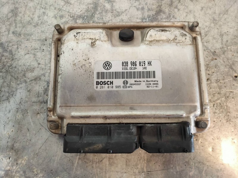 Recambio de centralita motor uce para seat leon (1m1) sport f.r. referencia OEM IAM 0281010985 038906019HK BOSCH