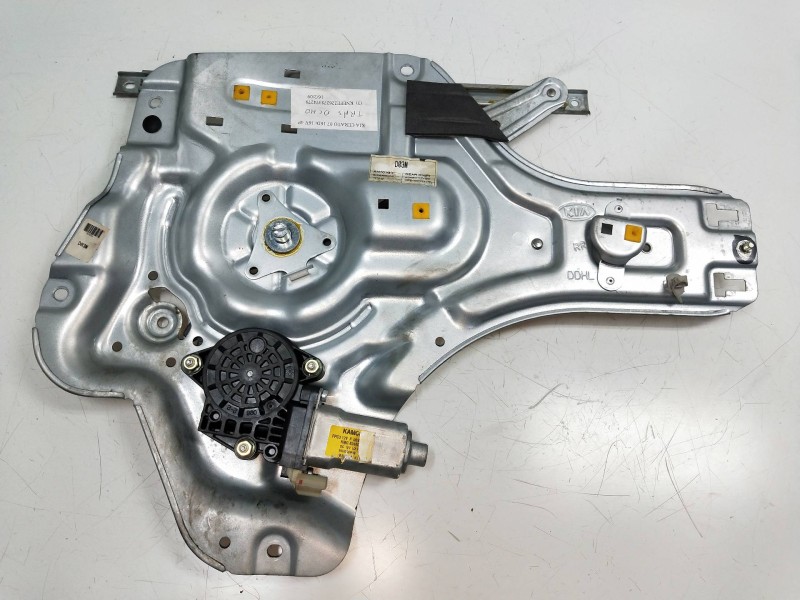 Recambio de elevalunas trasero derecho para kia cerato 1.6 crdi referencia OEM IAM 824602F000  4P