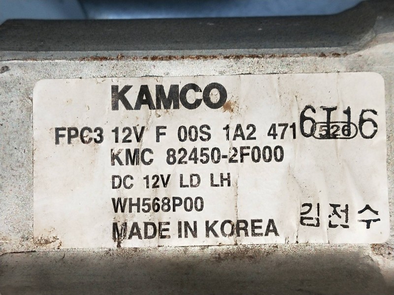 Recambio de elevalunas trasero izquierdo para kia cerato 1.6 crdi referencia OEM IAM 824502F000  4P Recambio de elevalunas trasero izquierdo para kia cerato 1.6 crdi referencia OEM IAM 824502F000  4P