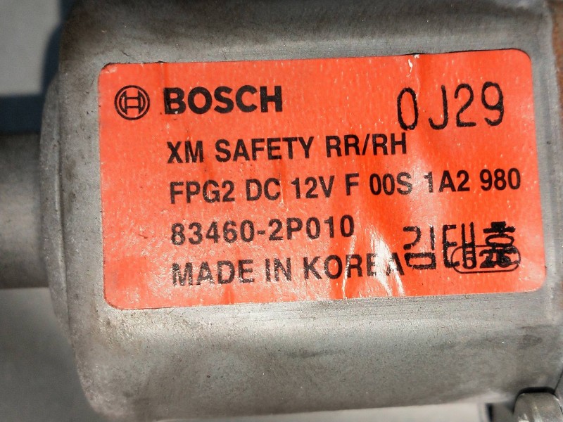 Recambio de elevalunas trasero derecho para kia sorento 2.2 crdi cat referencia OEM IAM 834602P010  5P