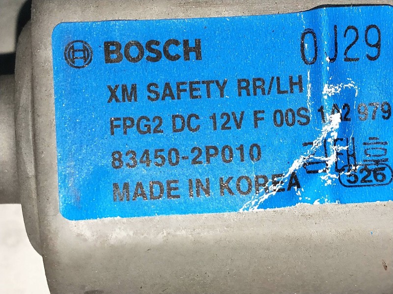 Recambio de elevalunas trasero izquierdo para kia sorento 2.2 crdi cat referencia OEM IAM 834502P010  5P