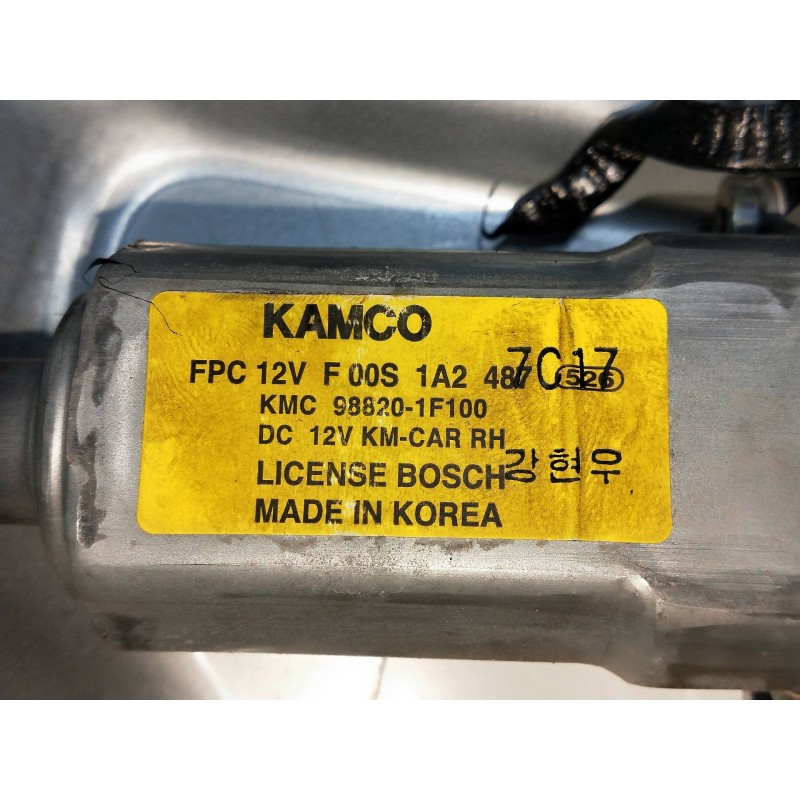 Recambio de elevalunas trasero derecho para kia sportage 2.0 turbodiesel cat referencia OEM IAM 988201F100  5P